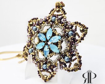 Flower Dome Finished Pendant