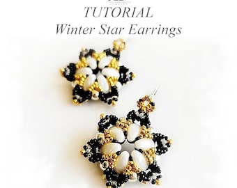 Winter Star Earrings Tutorial