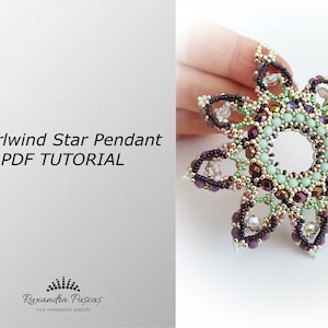 Whirlwind Star Pendant/Ornament Tutorial