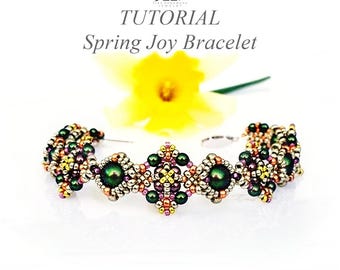 Frühlingsfreude Armband Anleitung