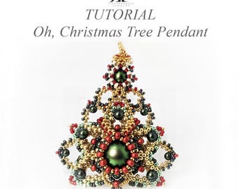 Oh, Christmas Tree Pendant / Ornament / Decoration Tutorial