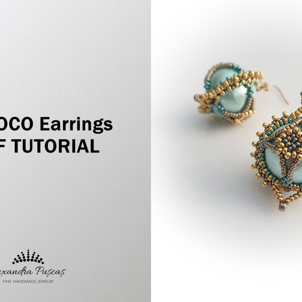 Rococo Earrings Tutorial