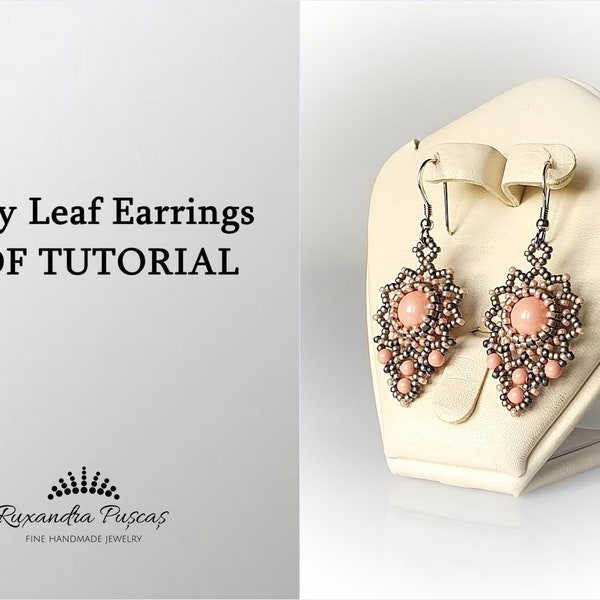 Lacy Leaf Earrings Tutorial