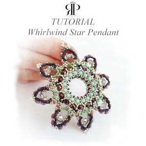 Whirlwind Star Pendant/Ornament Tutorial