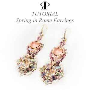 Frühling in Rom Ohrringe Anleitung