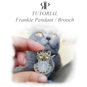 Tutorial del colgante/broche Frankie