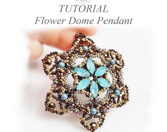 Flower Dome Pendant Tutorial