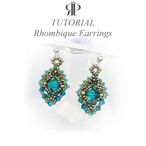 Tutorial de pendientes de rombos