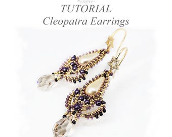 Cleopatra Earrings Tutorial