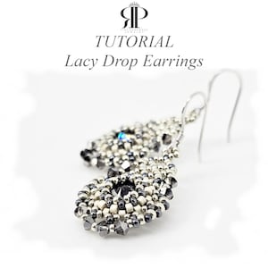 Lacy Drop Earrings Tutorial