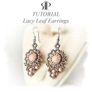 Lacy Leaf Earrings Tutorial