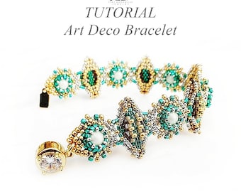 Art Deco Bracelet Tutorial