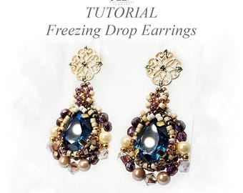 Freezing Drop Earrings Tutorial