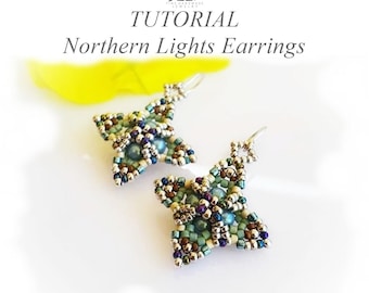 Northern Lights Earrings Tutorial