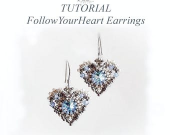 Tutorial na kolczyki FollowYourHeart