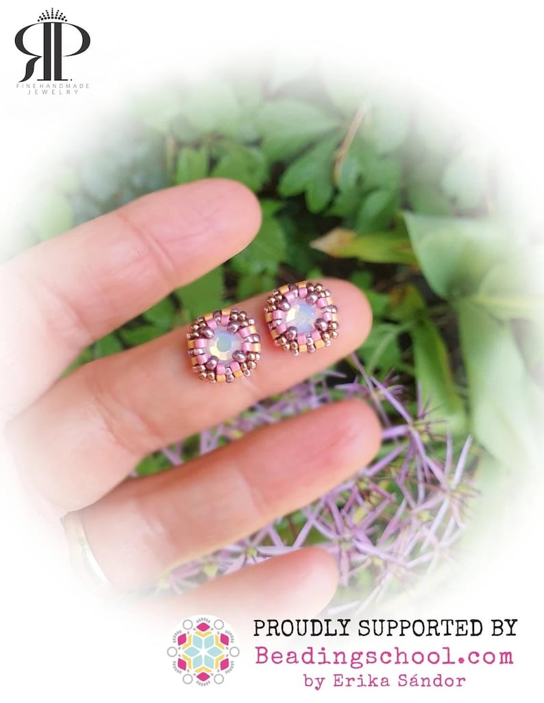 クロエのイヤリングのチュートリアル 画像 7