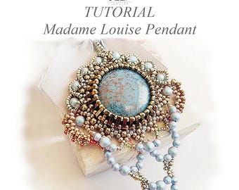 Tutoriel pour le pendentif Madame Louise