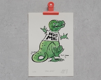 Hug me – T-Rex needs love