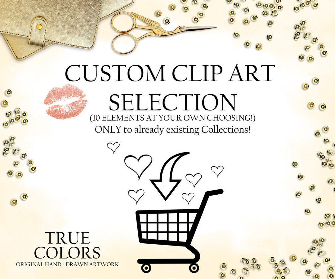 Custom Clip Art SELECTION - Etsy