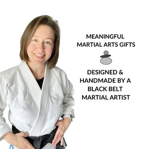 made by a black belt martial artist