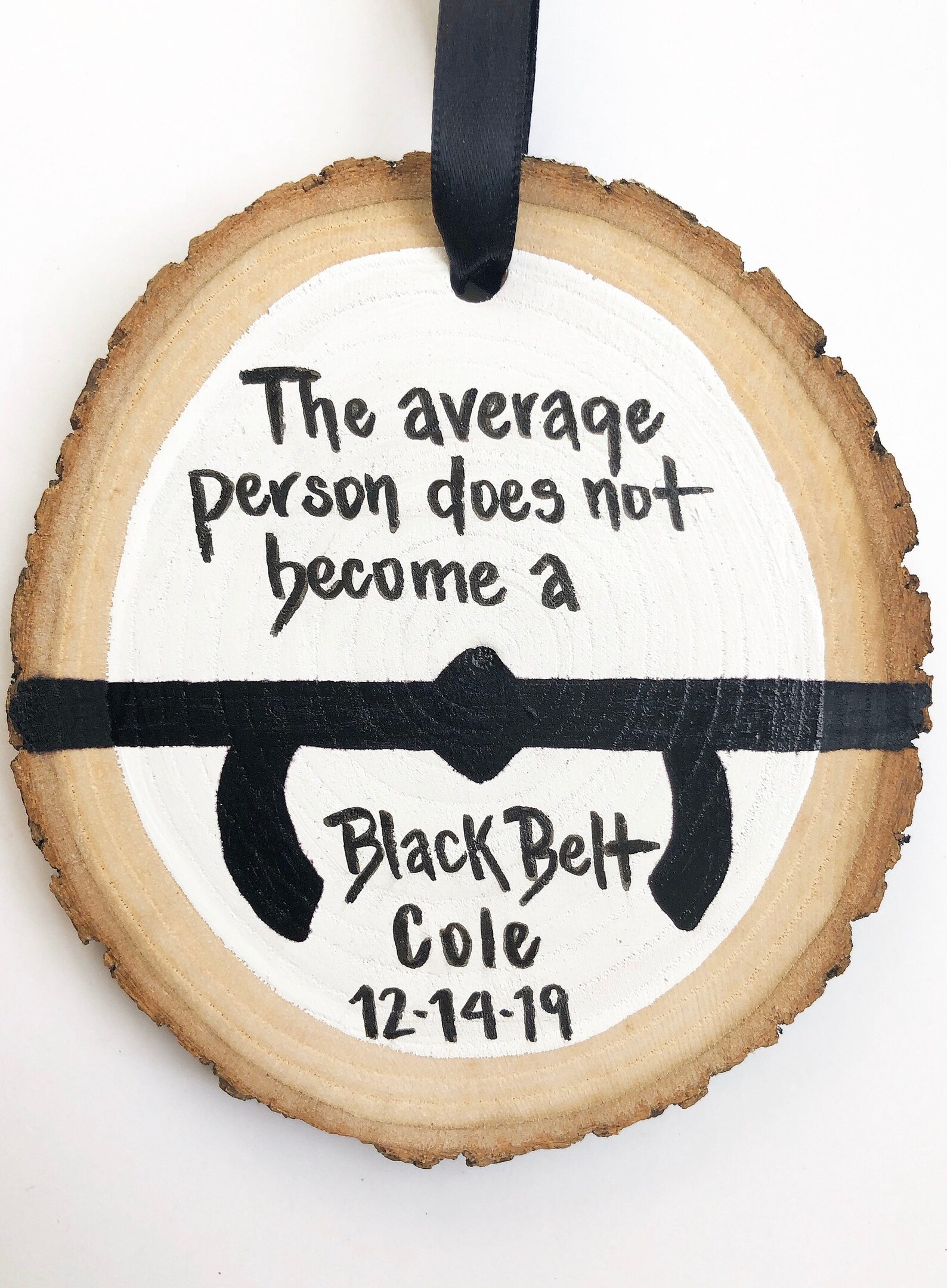 Judo schwarz Gürtel Geschenk Judo Ornament schwarzer Gürtel Etsy