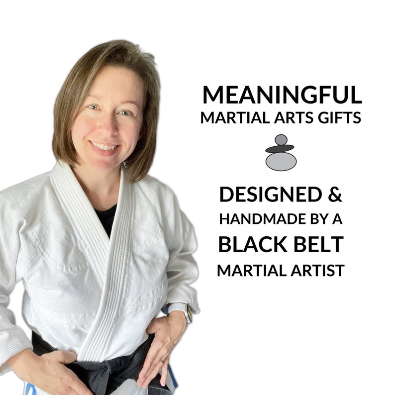 Martial Arts Black Belt Gift Personalized Martial Arts Black Etsy