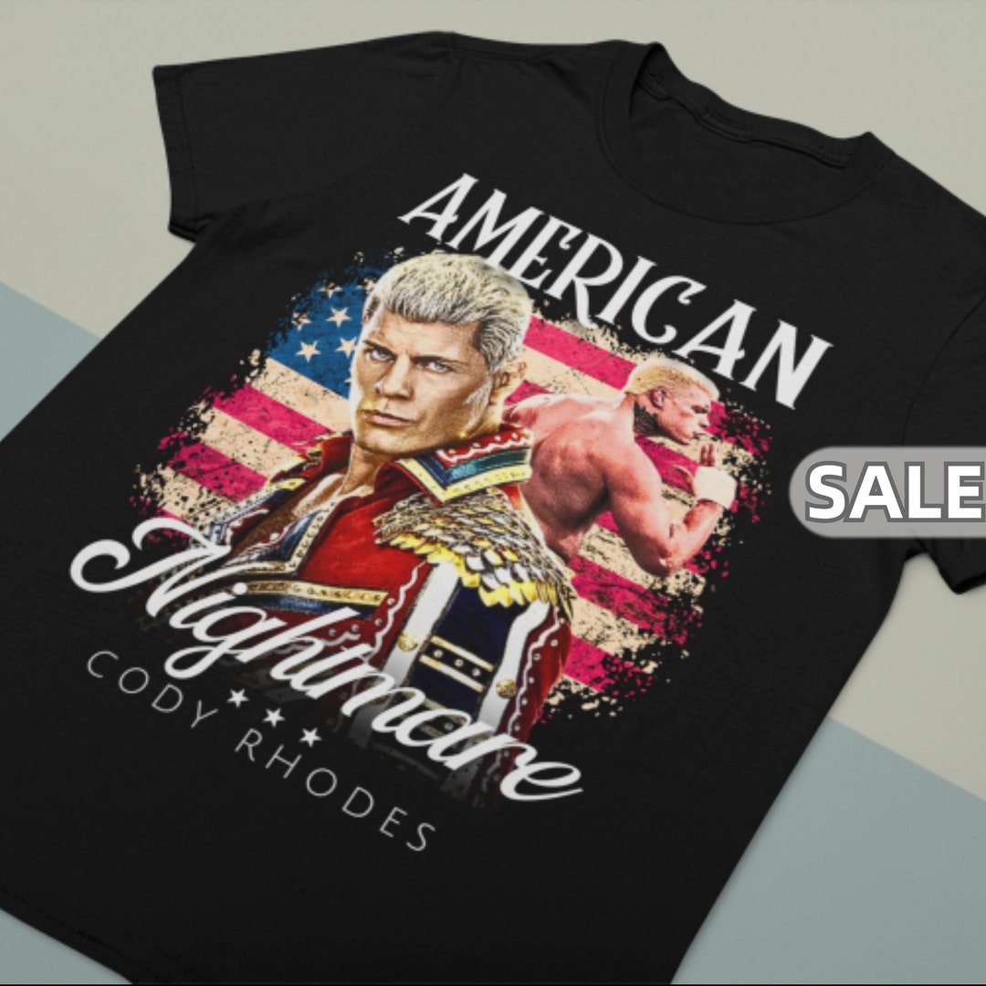 Cody Rhodes Shirt the American Nightmare Cody Rhodes Tshirt Etsy UK