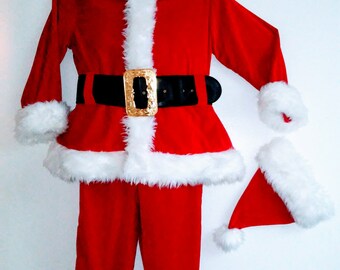 Santa claus jacket | Etsy
