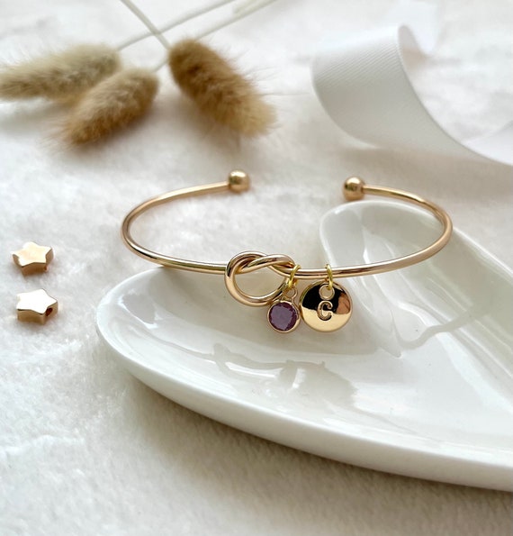 Personalised knot bracelet discount