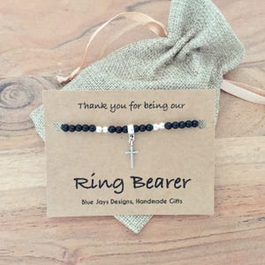 Ring Bearer Gifts, Wedding Ideas, Ring Bearer Ideas, Ring Bearer Attire, Wedding Party Gifts, Wedding Ring Holder, Wedding Ring, Bracelet