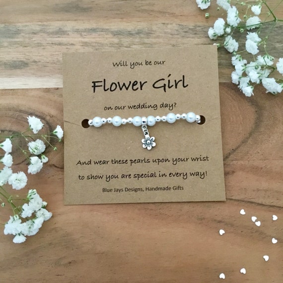 flower girl proposal gift