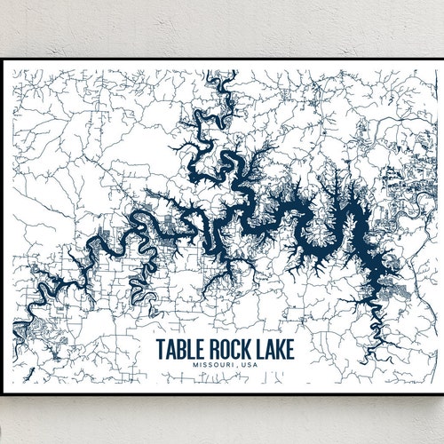 Table Rock Lake Printable Map Table Rock Lake Missouri Wall Etsy Ireland table-rock-lake-printable-map-table-rock-lake-missouri-wall-etsy-ireland