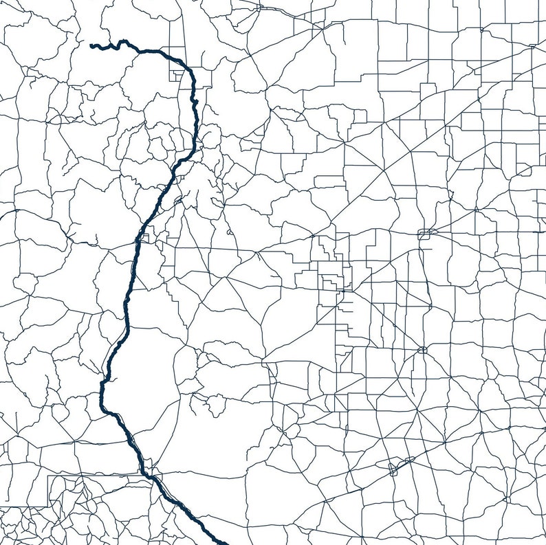 Rio Grande River Printable Map Poster Rio Grande Map Rio Etsy Il 794xN.3494775873 Qlri 