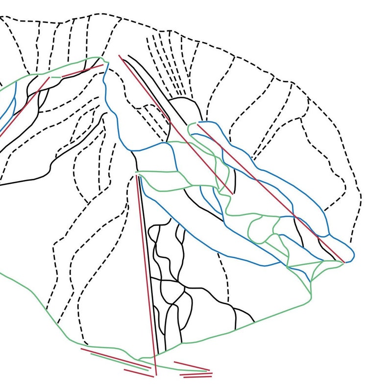 Taos Ski Trail Map Taos New Mexico - Il Jo2n 