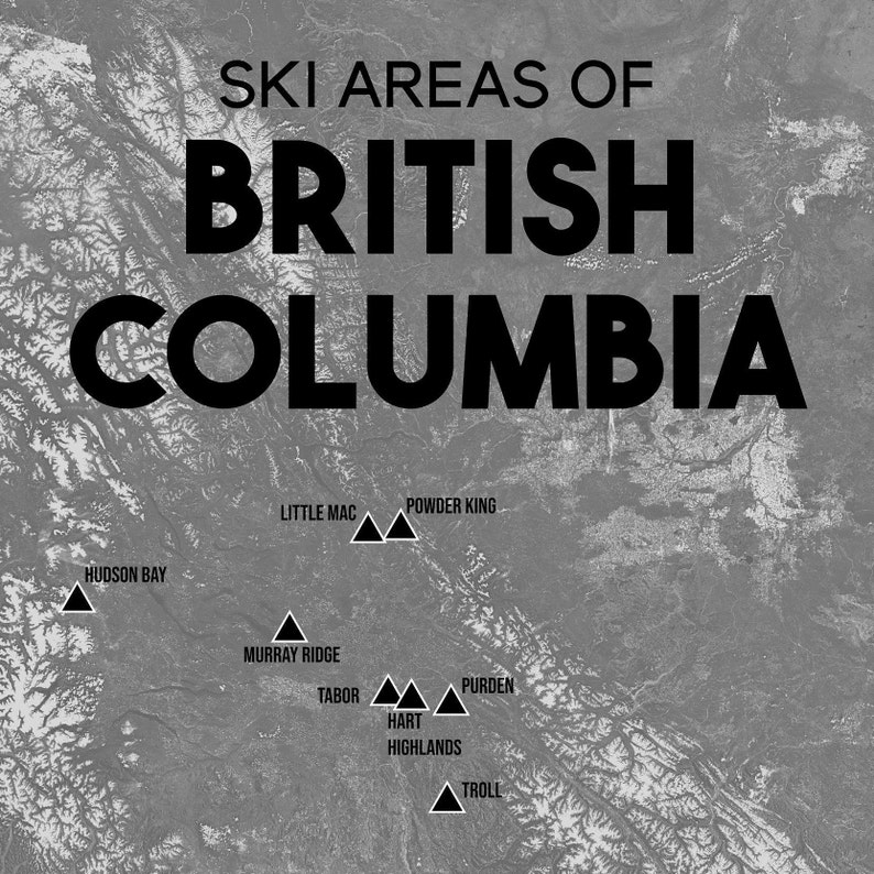 british-columbia-ski-areas-map-18x24-printable-etsy