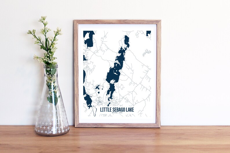 Little Sebago Lake Printable Map Little Sebago Lake Maine Etsy little-sebago-lake-printable-map-little-sebago-lake-maine-etsy