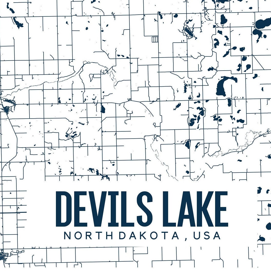 Prints Printable ND Map Devils - Il Fullxfull.3700588792 Qoge 
