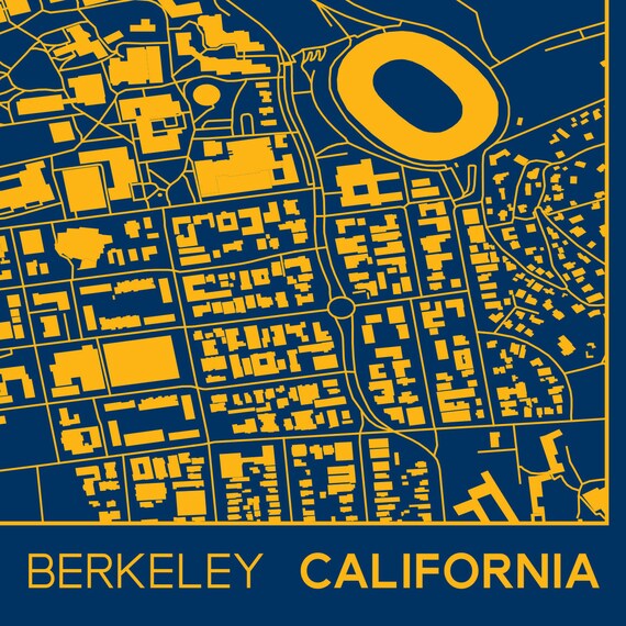University Of California Berkeley Campus Map - Map
