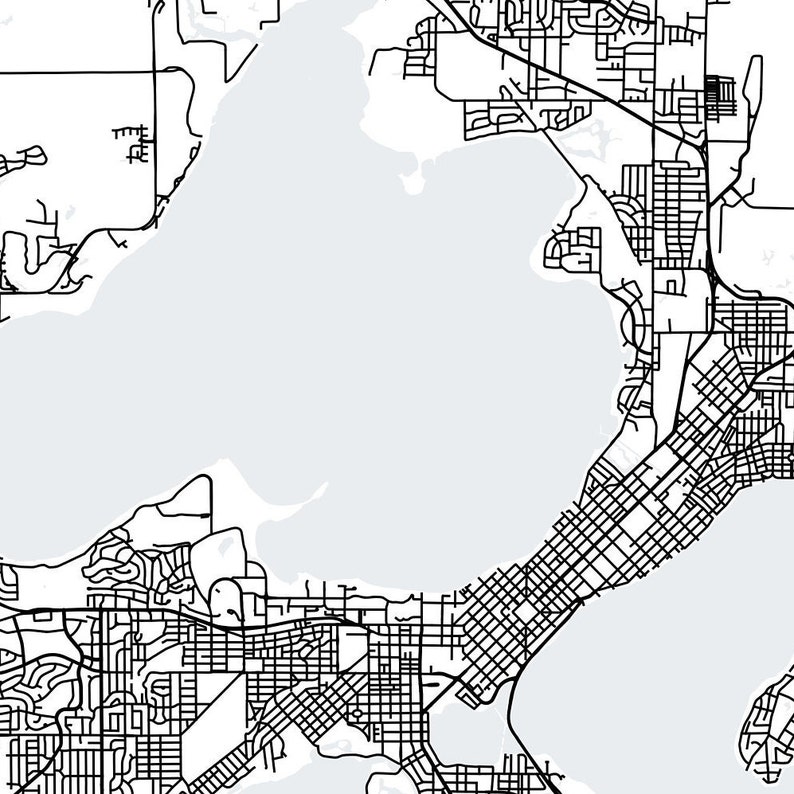 Madison Wisconsin Map Printable Printable Map for Office | Etsy Madison Wisconsin Map Printable Printable Map for Office | Etsy
