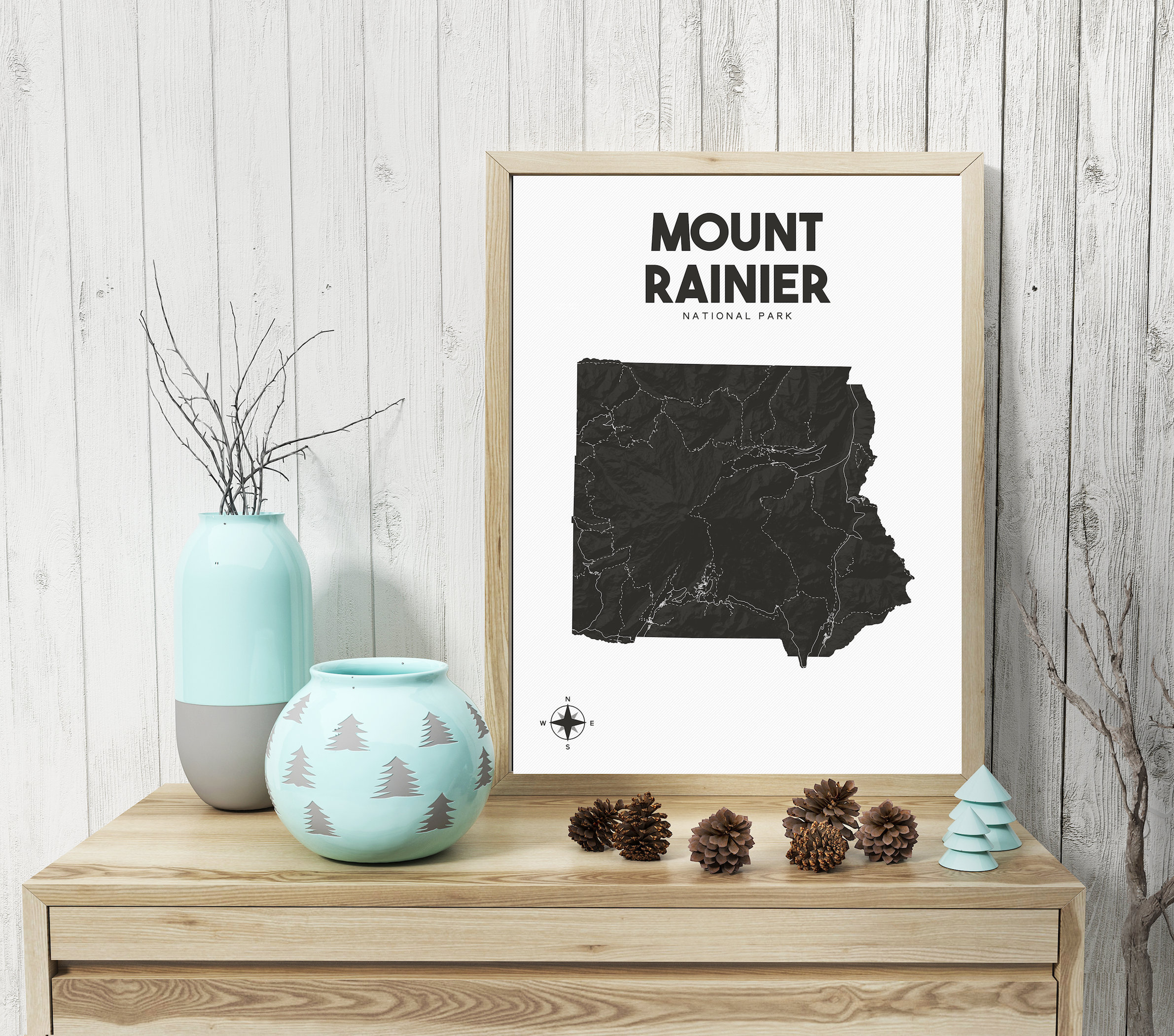 Mapa Del Parque Nacional Monte Rainier 18x24 Etsy M xico mapa-del-parque-nacional-monte-rainier-18x24-etsy-m-xico
