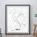 Park City Utah Printable Map Park City Map Art UT Map Art - Etsy