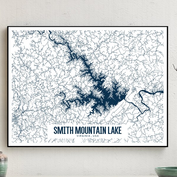 Smith Lake Wall Art Etsy