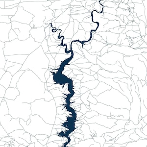 Flaming Gorge Printable Map, Flaming Gorge Utah Map, Flaming Gorge ...