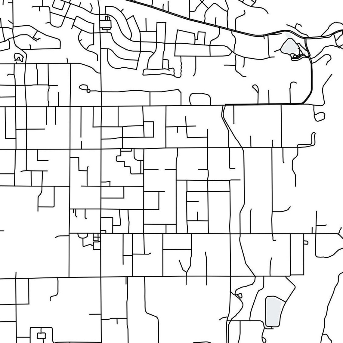 Mapleton Utah Printable Map Mapleton Map Art Mapleton UT Etsy