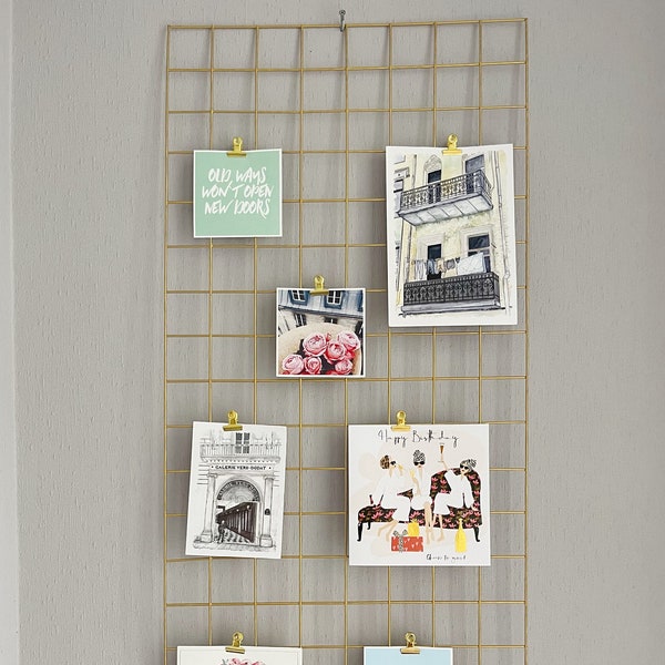 Wire Wall Grid Etsy