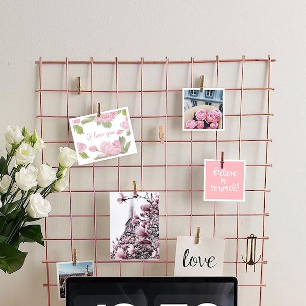 Wire Memo Board Etsy UK