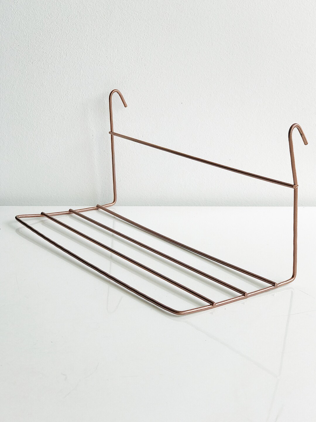 Rose Gold Shelf for Wire Wall Grid Copper Golden Small Etsy
