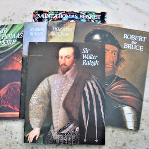 Six Pitkin Books on Famous English and Scottish Historical Figures