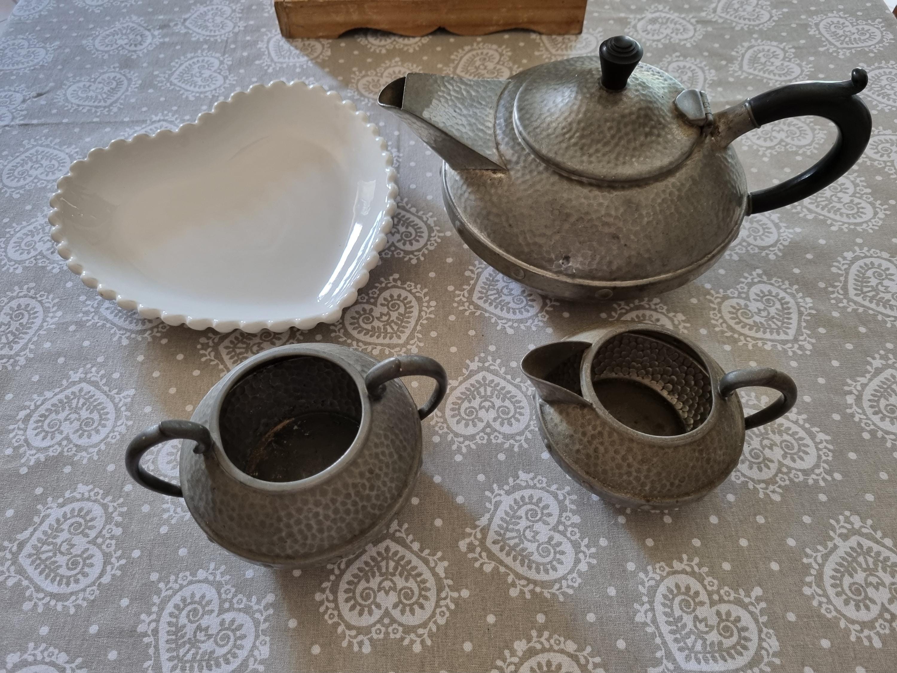 Pewter tea set - Etsy 日本