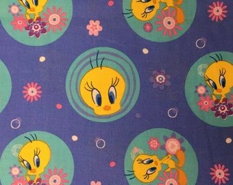 Tweety bird fabric | Etsy